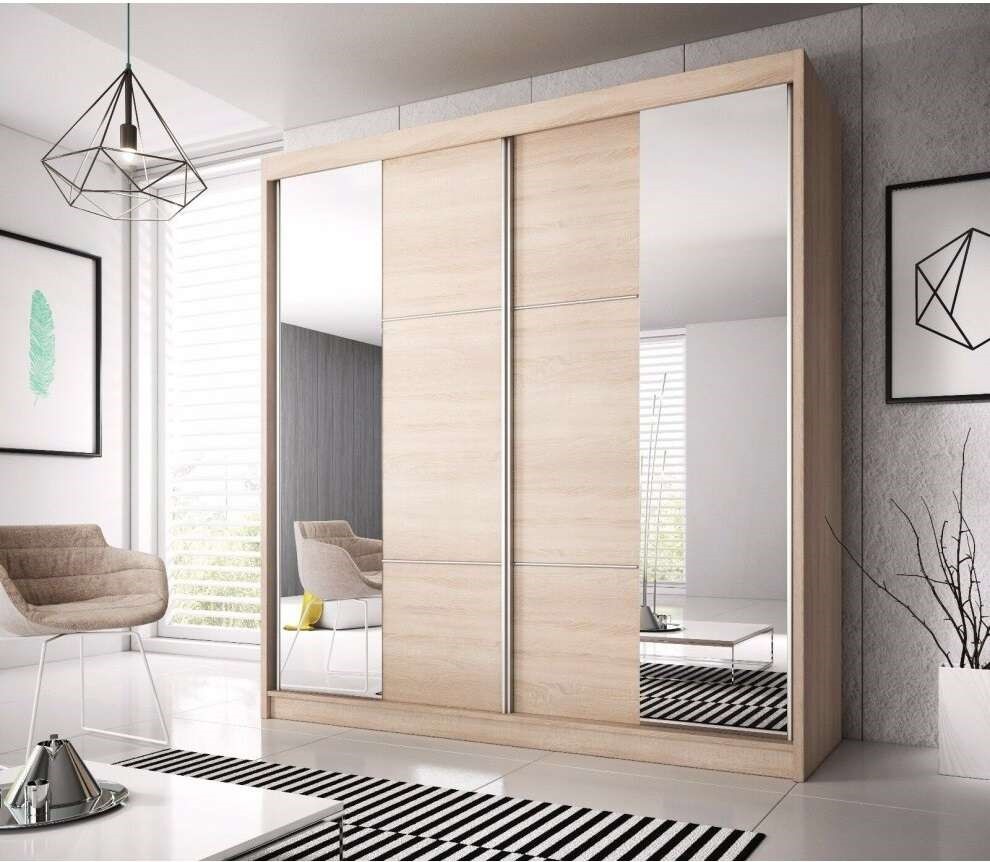 tủ quần áo gỗ công nghiệp 4 cánh