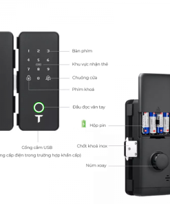 Khóa cửa nhôm kính thông minh TENON G1