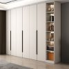 Tủ quần áo 6 cánh gỗ MDF màu trắng thanh lịch