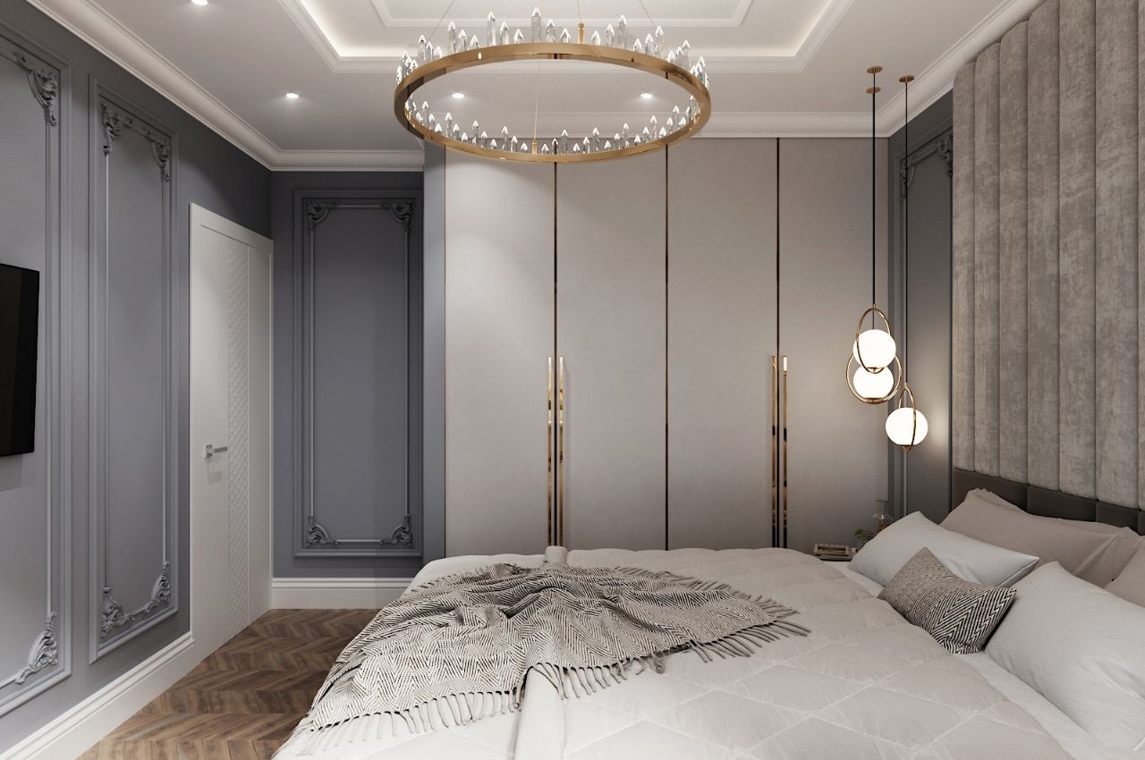 tủ quần áo gỗ công nghiệp 4 cánh